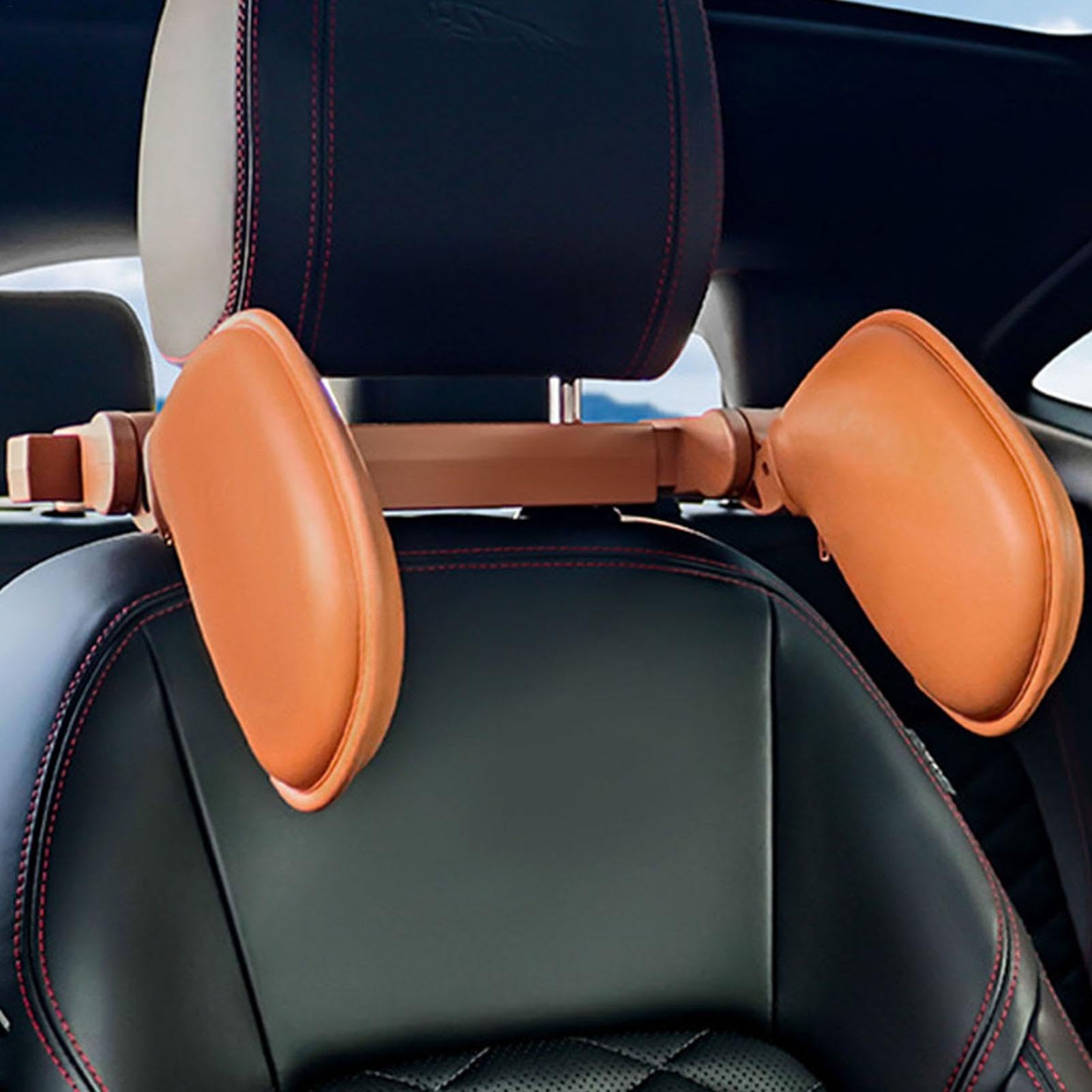 Support de tête pour siège de voiture | Appui-tête ergonomique en forme de U, support de tête de siège de voiture sans danger pour la tête de siège de voiture prend de l'espace pour enfants et adultes