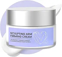 Cremes para braço e pescoço para apertar e firmar, melhorar a pele solta com complexo firmador e extrato de raiz de Ashwagandha (1)