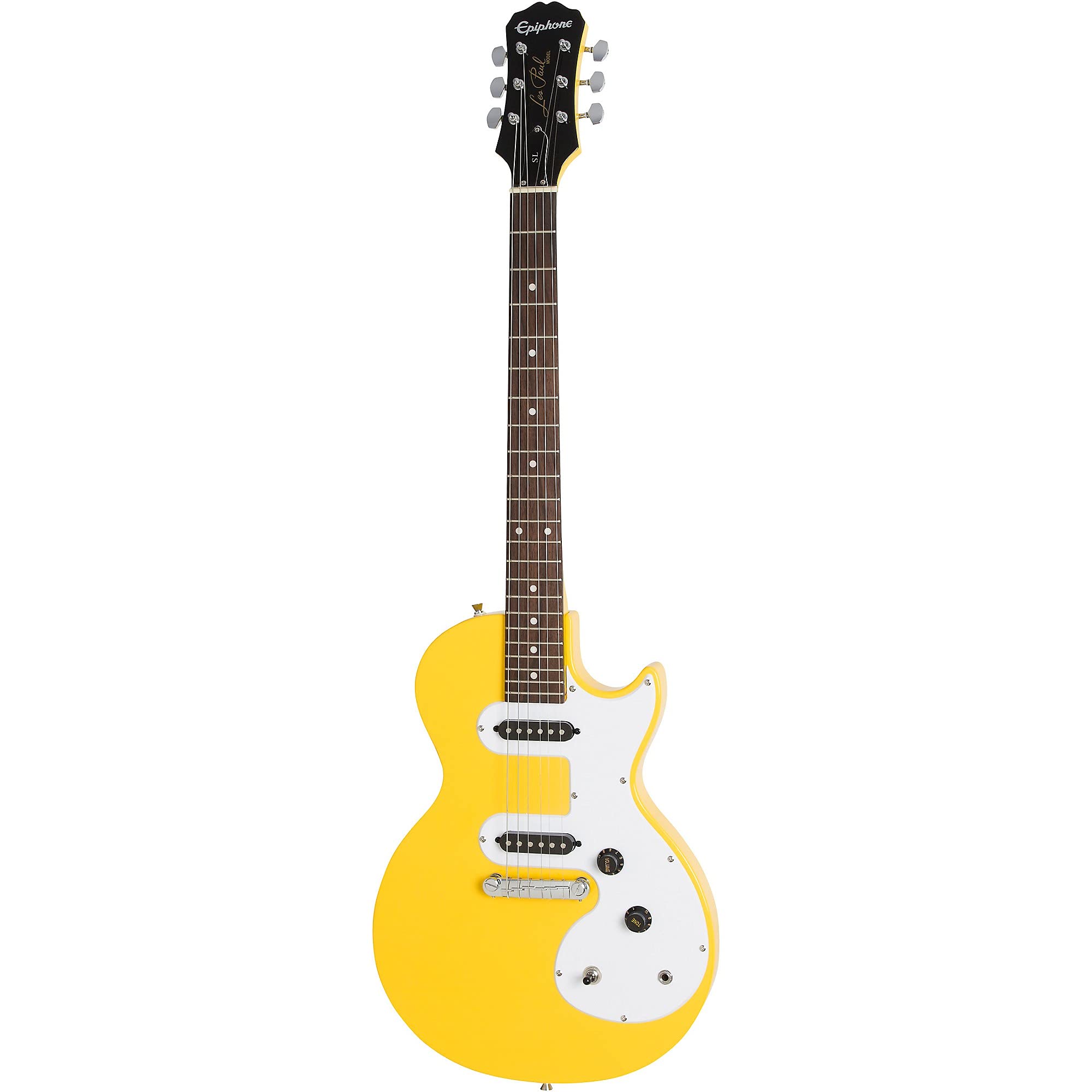 Epiphone Les Paul Melody Maker E1 Electric Guitar, Sunset Yellow