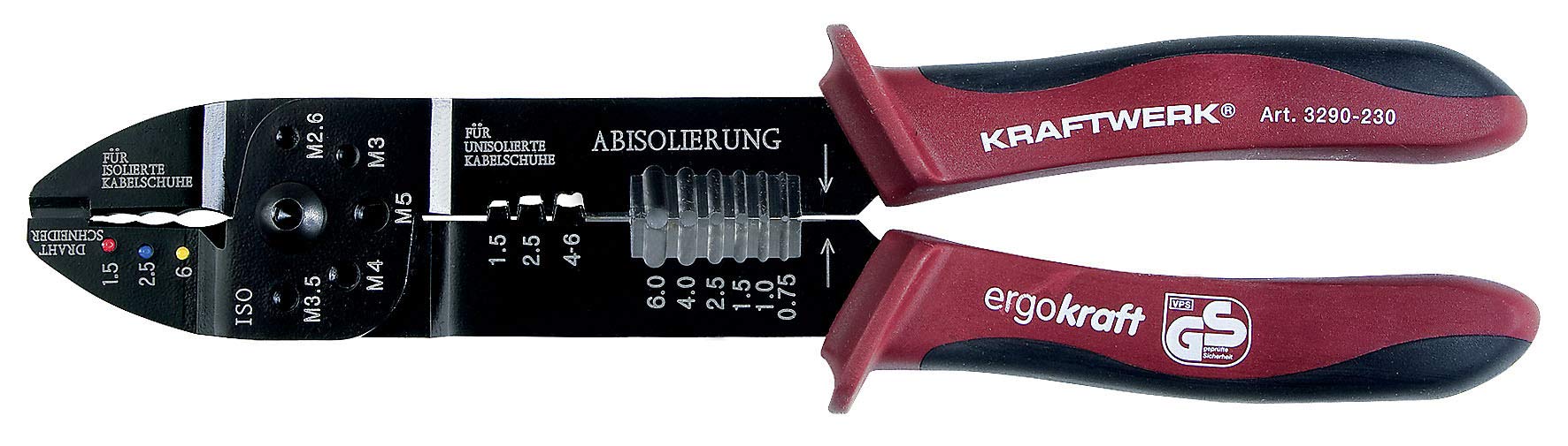 Zoekt u een kabelschoentang, 0.5 tot 6mm? GEKO