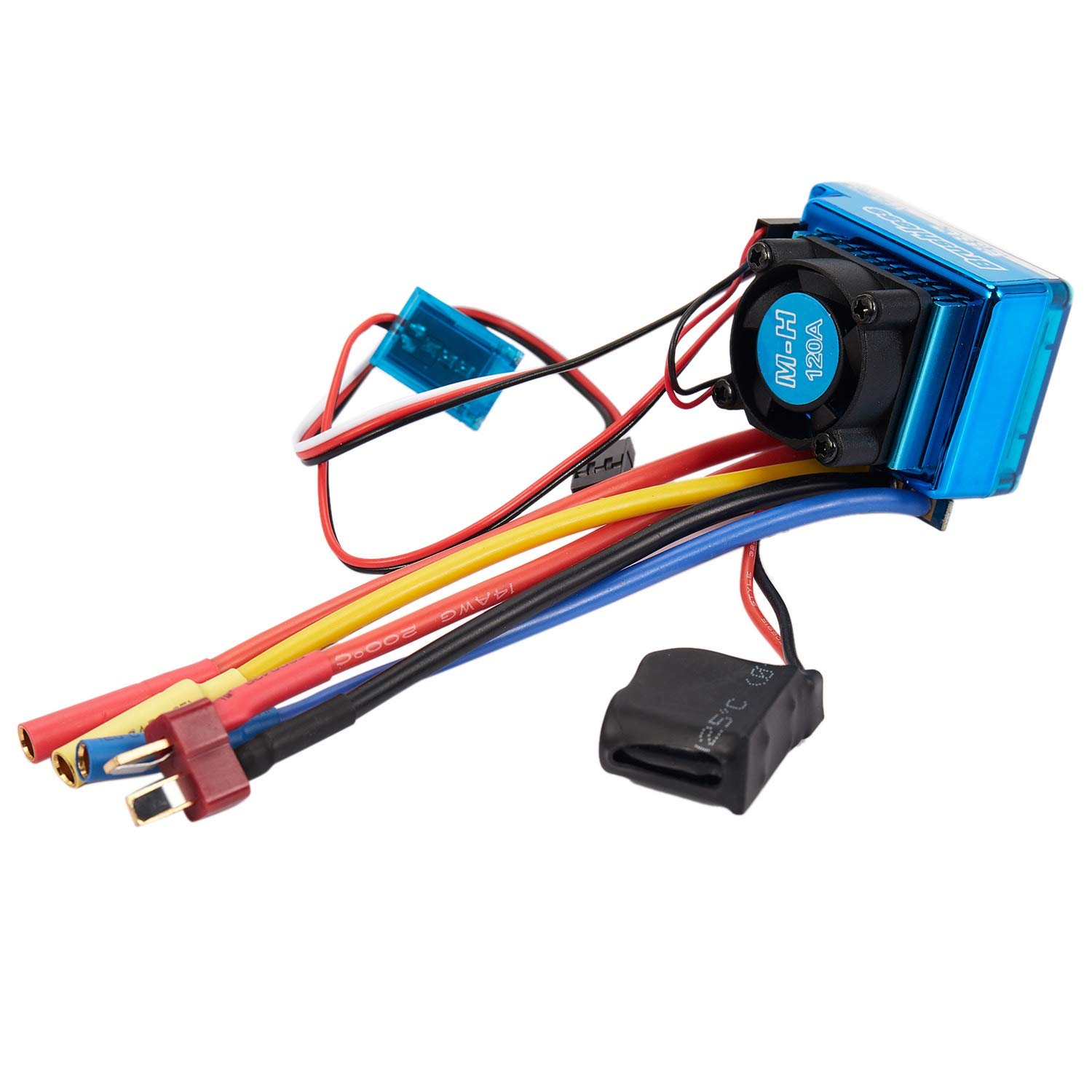 1:10 Auto Bl3650 3900Kv Motore Brushless 120A Impermeabile Brushless Esc per Auto 1/10 Rc