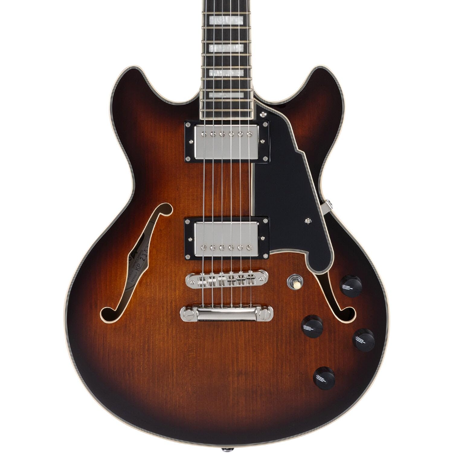 Amazon.com: D'Angelico Premier Mini DC Electric Guitar - Brown