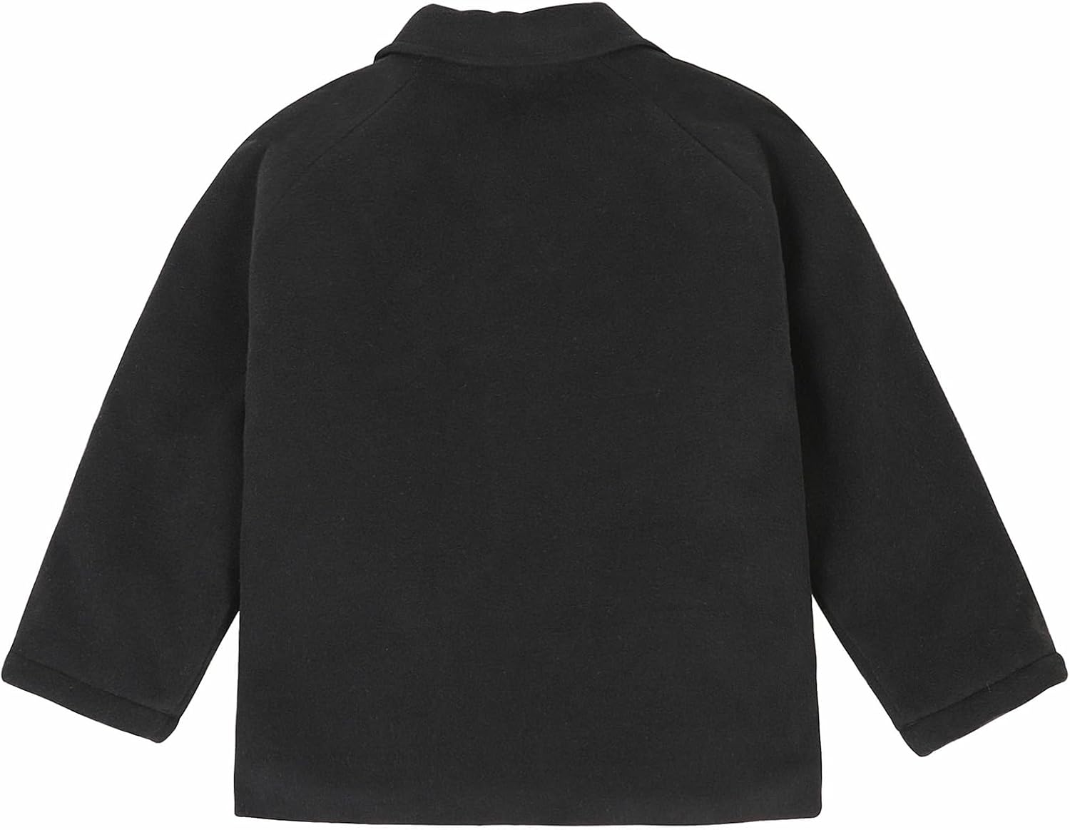 ThCreasa Boys Classic Double Breasted Pea Coat Wool Blend Notch Lapel Fall Winter Dress Coats