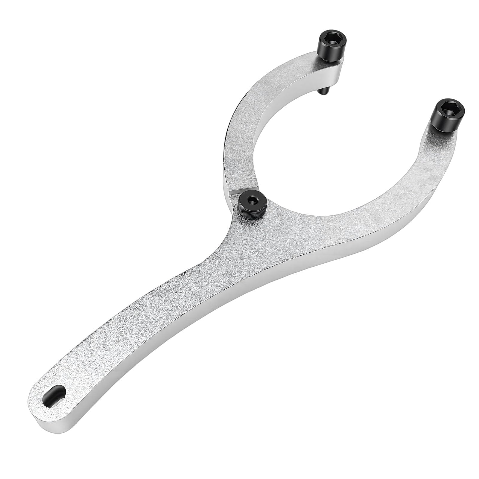 Headerbs Llave para Tuercas de Prensaestopas Ajustable de 11 Pulgadas con de Llave de Cilindro Hidráulico y Pasadores M4 M6 M8 para Tuercas de Presión de 2,2 a 22,9 Cm