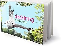 Vista 9 de Barefoot Slackline Kit de 60 pies (59.1 ft) juego completo que incluye trinquete, línea de entrenamiento, protectores de ladridos e instrucciones
