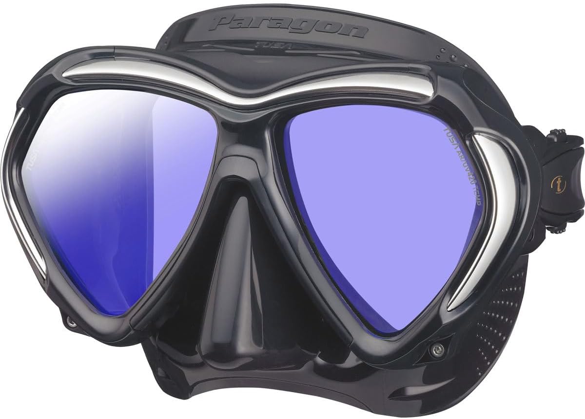 TUSA M-2001 Paragon Scuba Diving Mask - TRI-MIX Frame, Freedom Fit II, UV 420 Protection & CrystalView Lenses