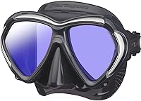 TUSA M-2001 Paragon Scuba Diving Mask - TRI-MIX Frame, Freedom Fit II, UV 420 Protection & CrystalView Lenses