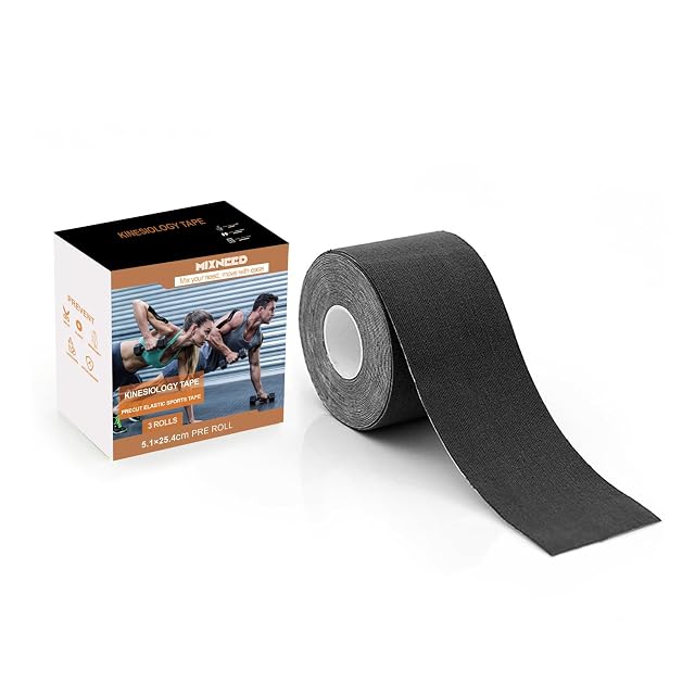 Waterproof Kinesiology Tape Roll Precut Rock Tape for Knee Copper Elastic Sports Tape 1ROLLDARKBLUE