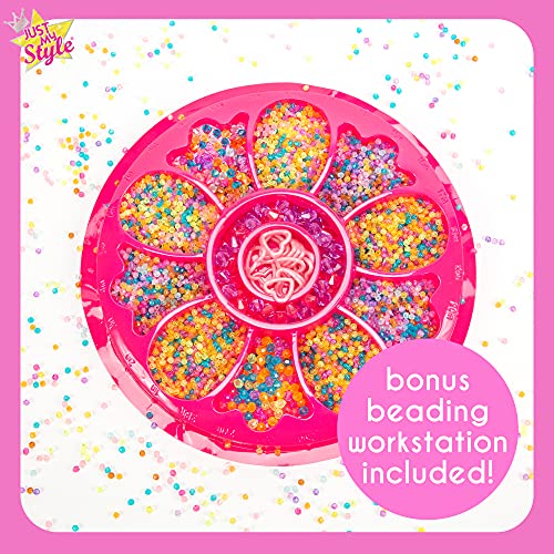 Just My Style 11, 000 Beads Bracelet Making Kit By Horizon Group Usa, Pink #TOP1