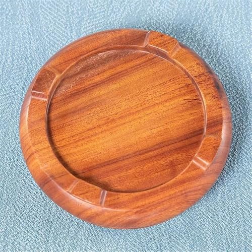 Soporte de madera para macetas pequeñas y base de lámpara de mesa 4