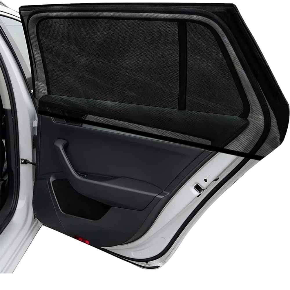 Tryagat Car Window Sun Shade & Mosquito Net for BYD Seal 6 DM-i touring 20252026, Breathable Mesh, UV Protection for Baby, Windows Can Roll Down,4 pcs for the whole car