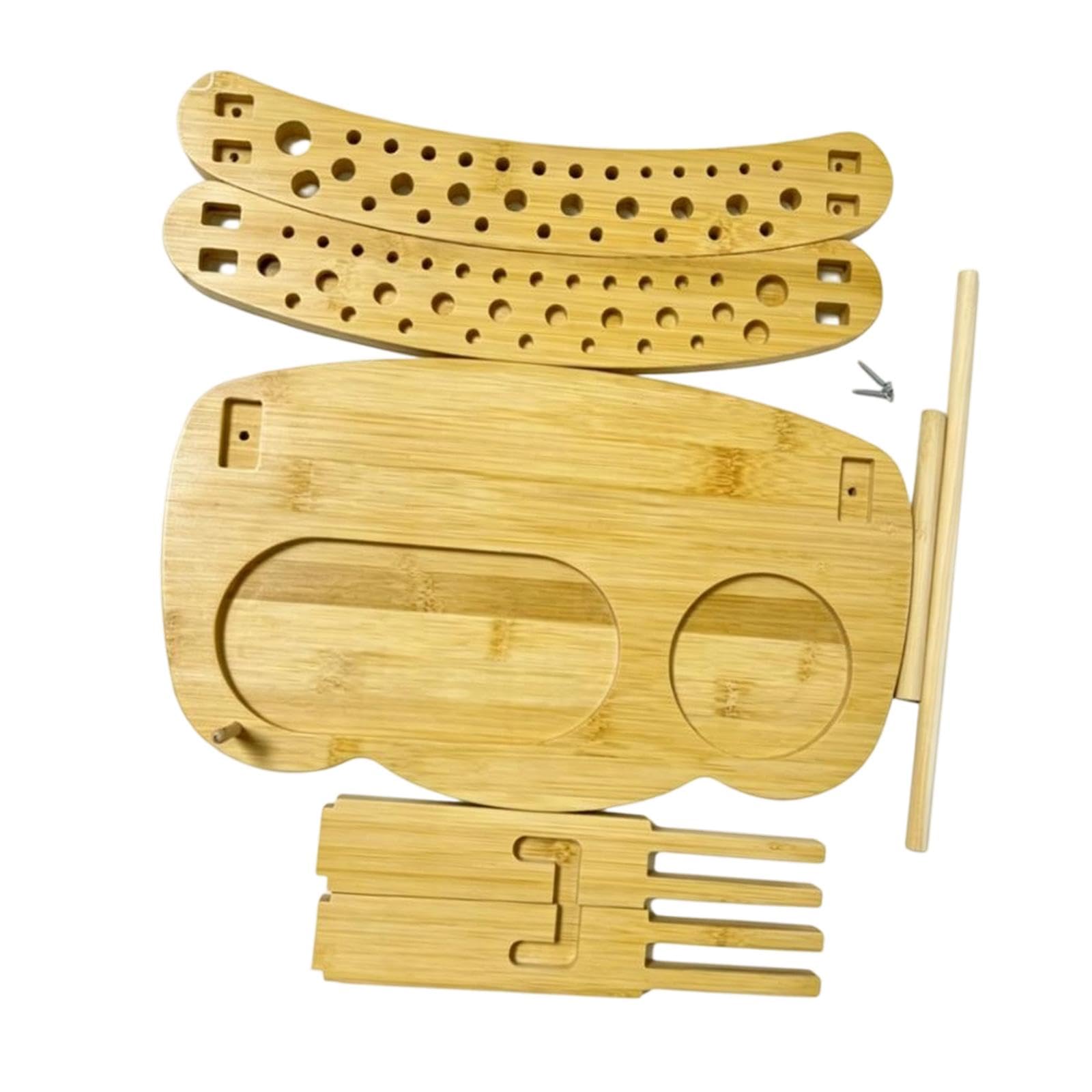 Soporte para Hilo de, Estante de Almacenamiento para Accesorios de Costura Y Tejido en Casa.