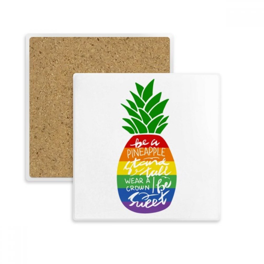 Tasse porte-pierre pour le cadeau absorbant multicolor contre les taches de boisson