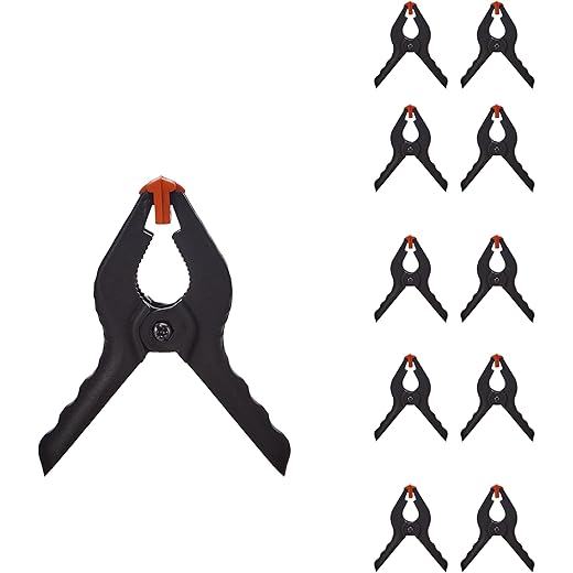 Photography Backdrop Support Spring Clamp 11cm (Pack of 10)