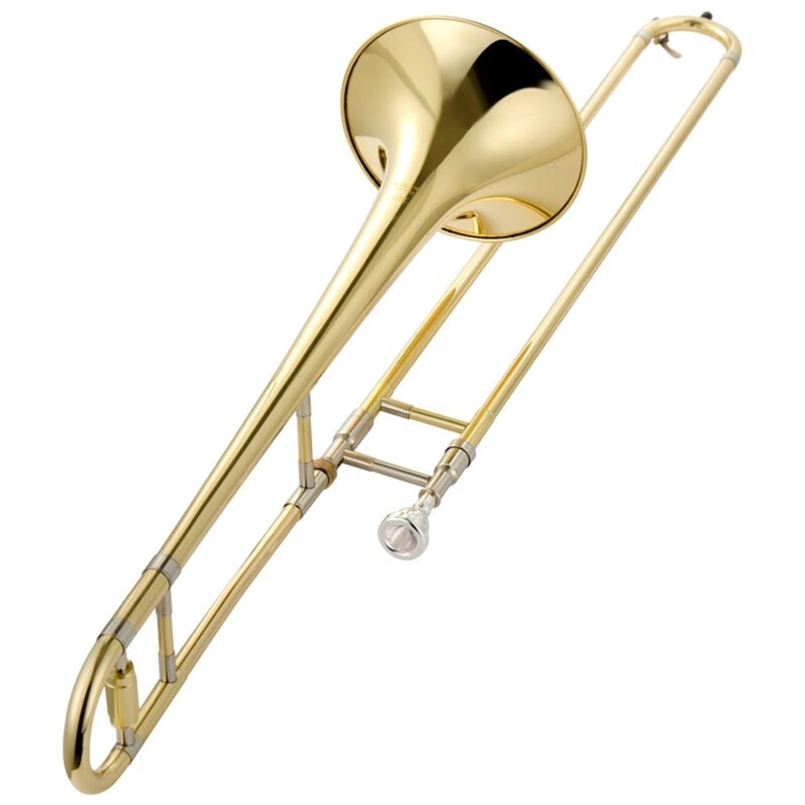 Trombone Basso Gruppo Musicale Da Palco Per Adulti Con Trombone Contralto In Sib Laccato Oro