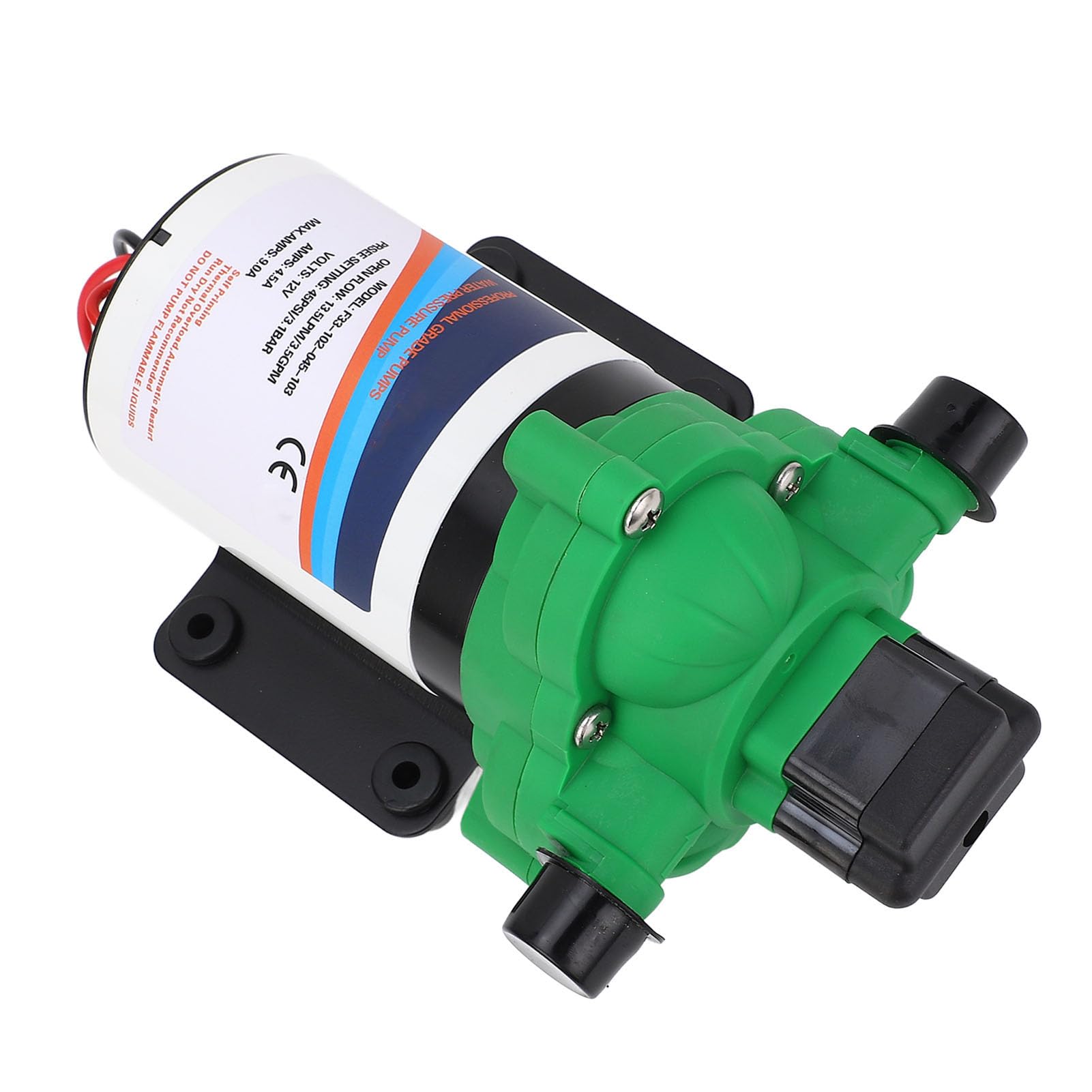 Pompa Wody do Kampera, DC 12V, 3.5 GPM, 45 PSI, Samozasysająca