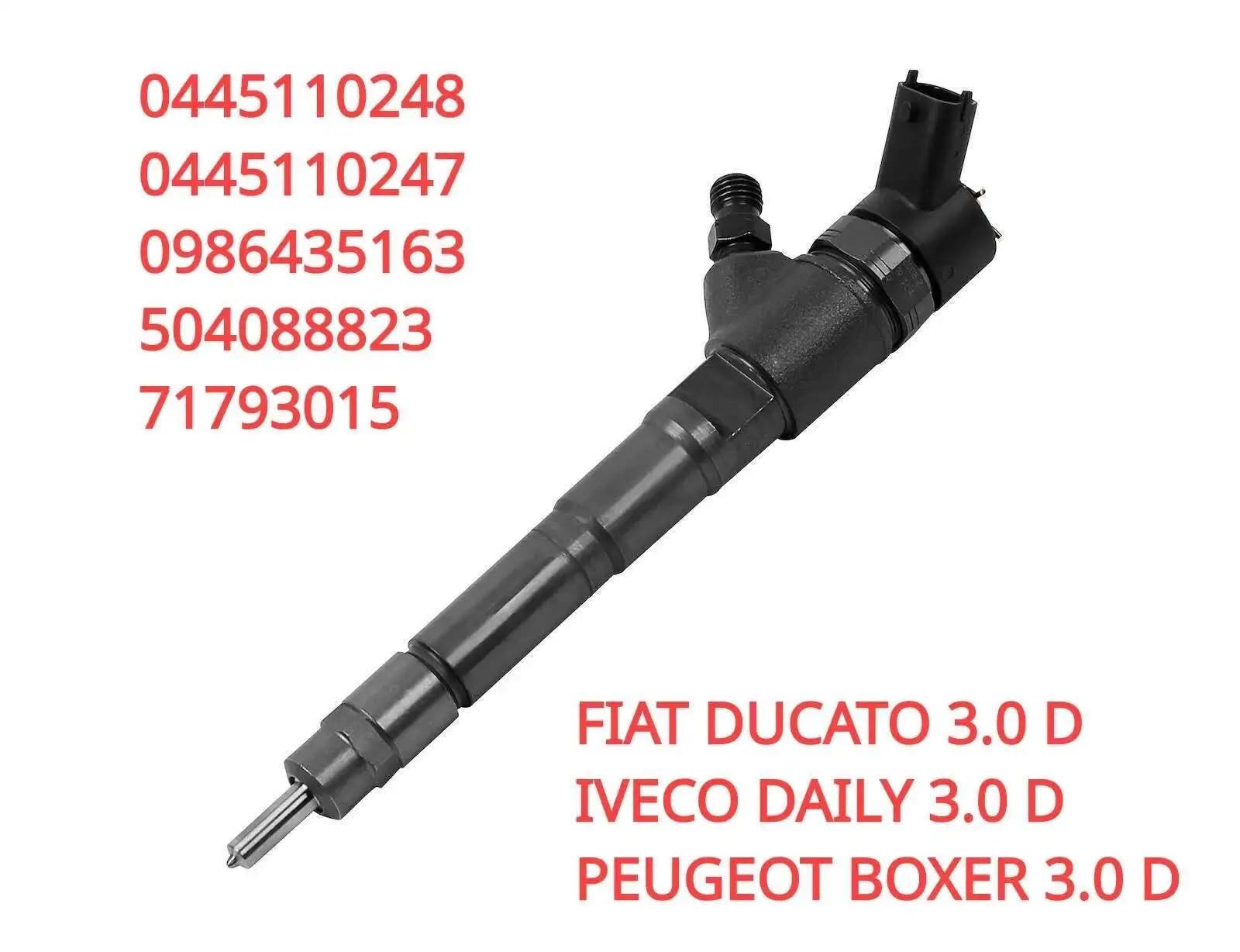 0445110247 0445110248 504088823 71793015 Wtryskiwacz paliwa Diesel Pasuje do FIAT DUCATO IVECO DAILY Dysza przepływu paliwa