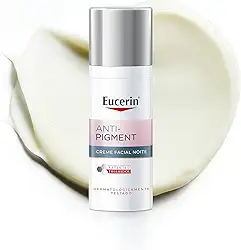 EUCERIN Creme Facial Antimanchas Noite 50ml, Anti-Pigment, Clareador, Thiamidol, Noturno