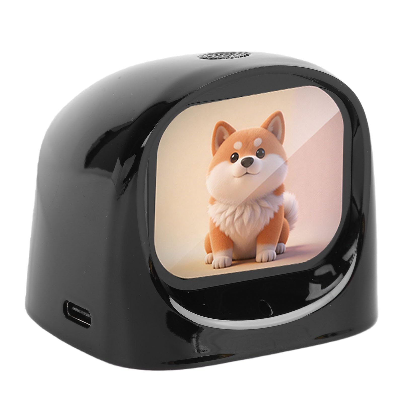 Cocoarm Robot per Cruscotto dell'auto, Smart Car Companion ABS con Schermo da 2,01 Pollici, Chat AI, Monitoraggio dell'auto in Tempo Reale, Batteria da 1000 MAh per Viaggi in Famiglia dei Bambini