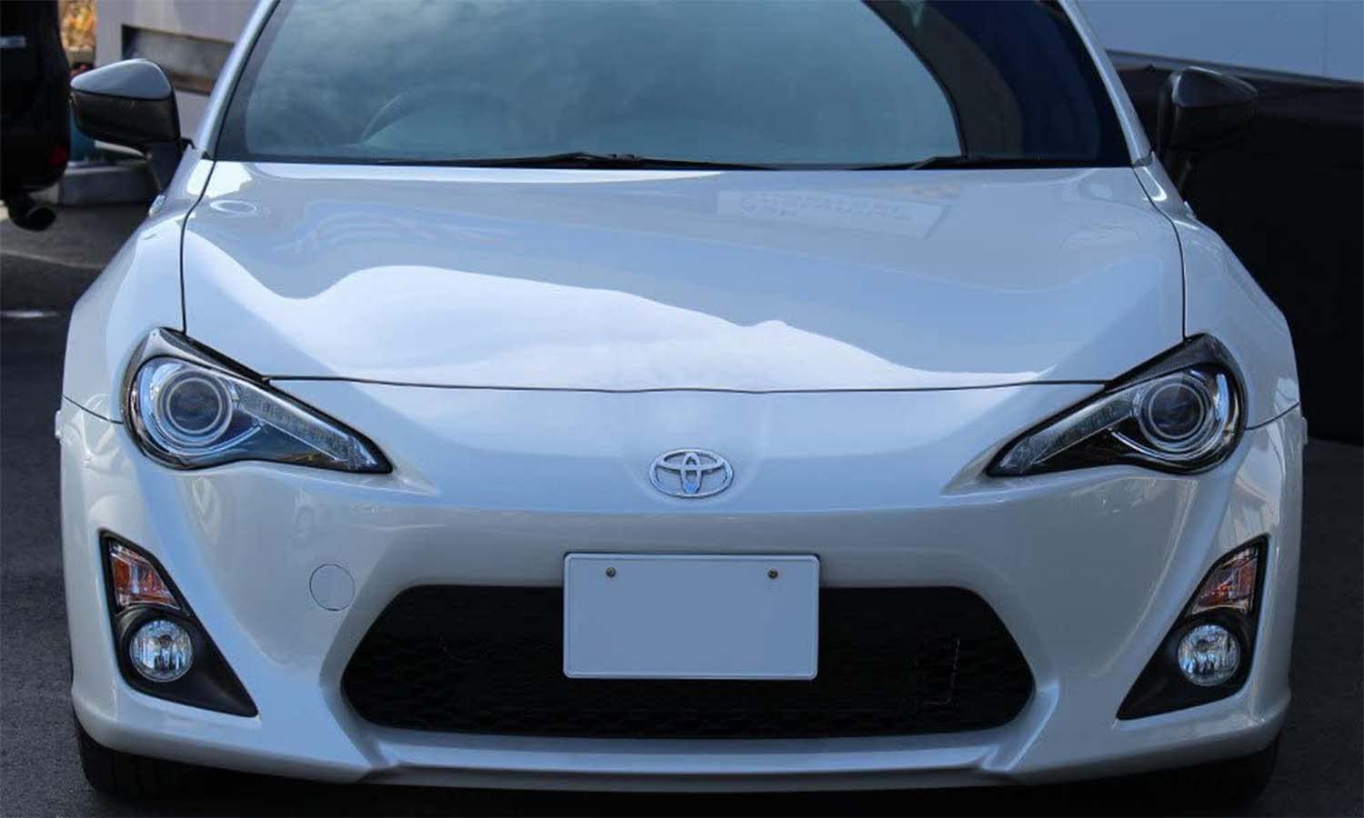 86前期　カーボン調 トヨタ 86 前期専用 ZN6 フェンダーガーニッシュ カーボン調