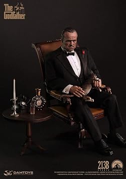 DMS032 1/6 Scale Male The Godfather 1972 Vito Corleone 12 inch Collectible Action Figure, Multicolor, SJYT-001, Medium