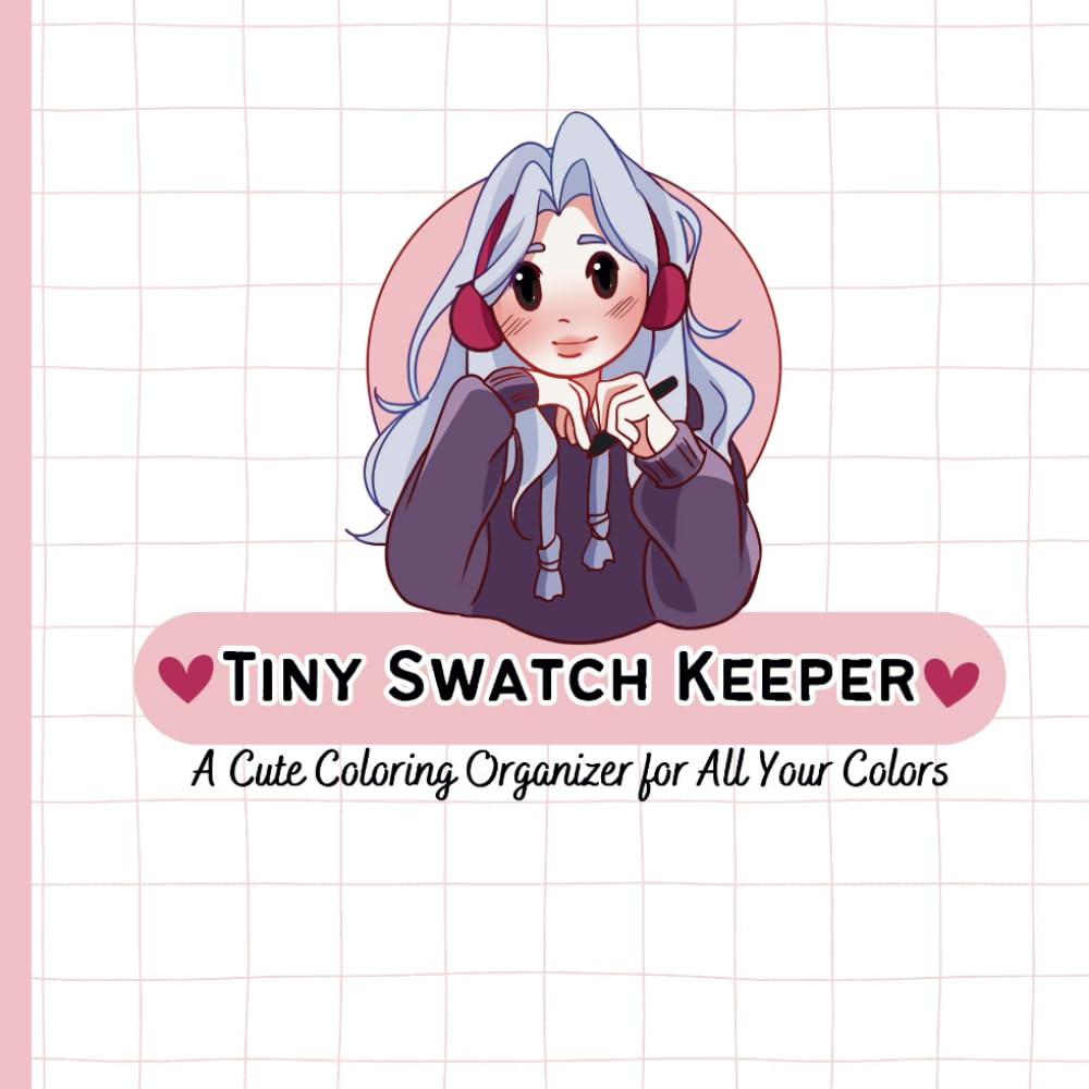 Tiny Swatch Keeper: A Cute Coloring Organizer for All Your Colors