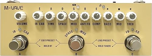 Vista 11 de SharkChili Pedal de reverberación de efecto único para guitarra eléctrica, True Bypass DIG REVERB 9 tipos de reverberación