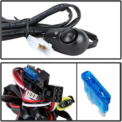 Miniatura 6 de ACANII - Para 2013-2016 Mazda CX-5 CX5 Parachoques Luces antiniebla Lámpara de conducción wConjunto de interruptor lado del conductor y del pasajero