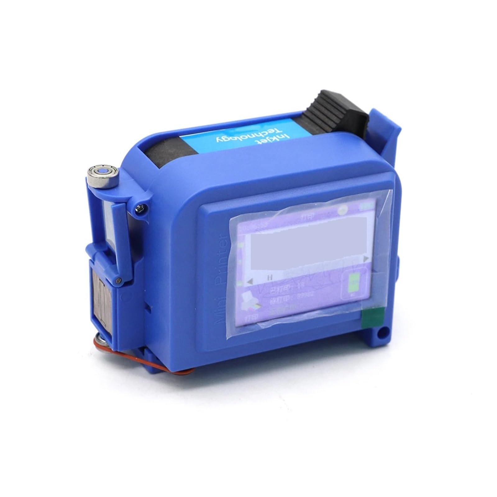 Imprimante jet d'encre thermique portable à code QR avec cartouche 12.7 mm bleue