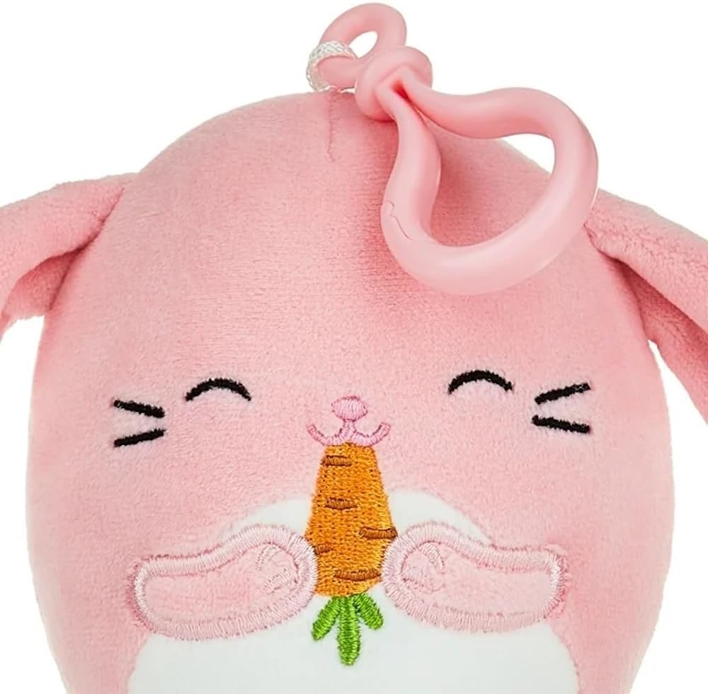squishmallows 3.5" Easter Clip-on bop The Bunny