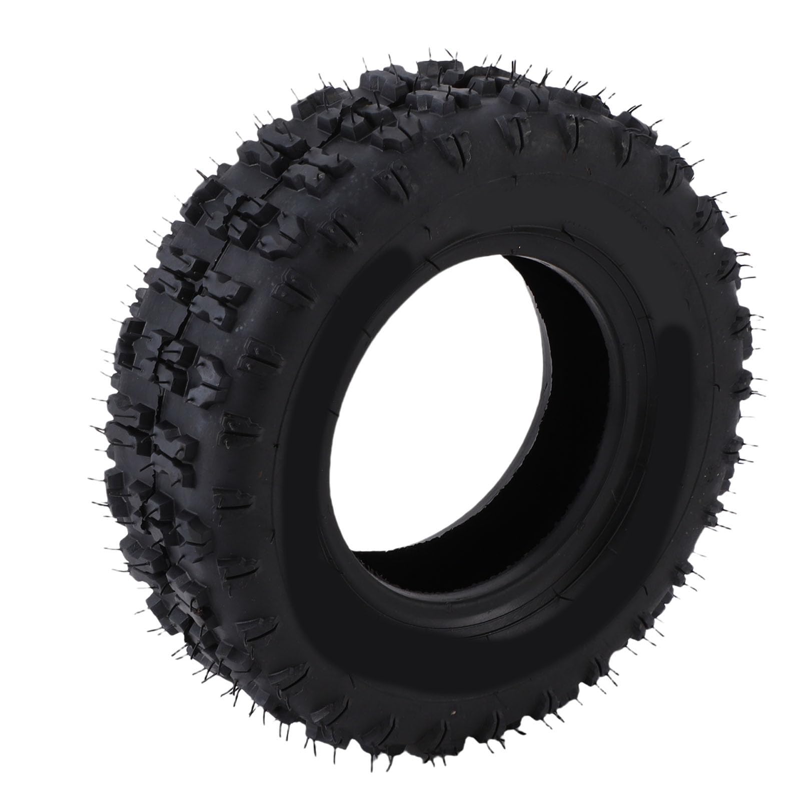 Tbest Pneu sans Chambre à Air 4.10 6, Robuste, Antidérapant, Anti-explosion, Fraise à Neige pour Go Kart, ATV Chinois, Quad, équipement de Pelouse, Caoutchouc Durable, adapté aux