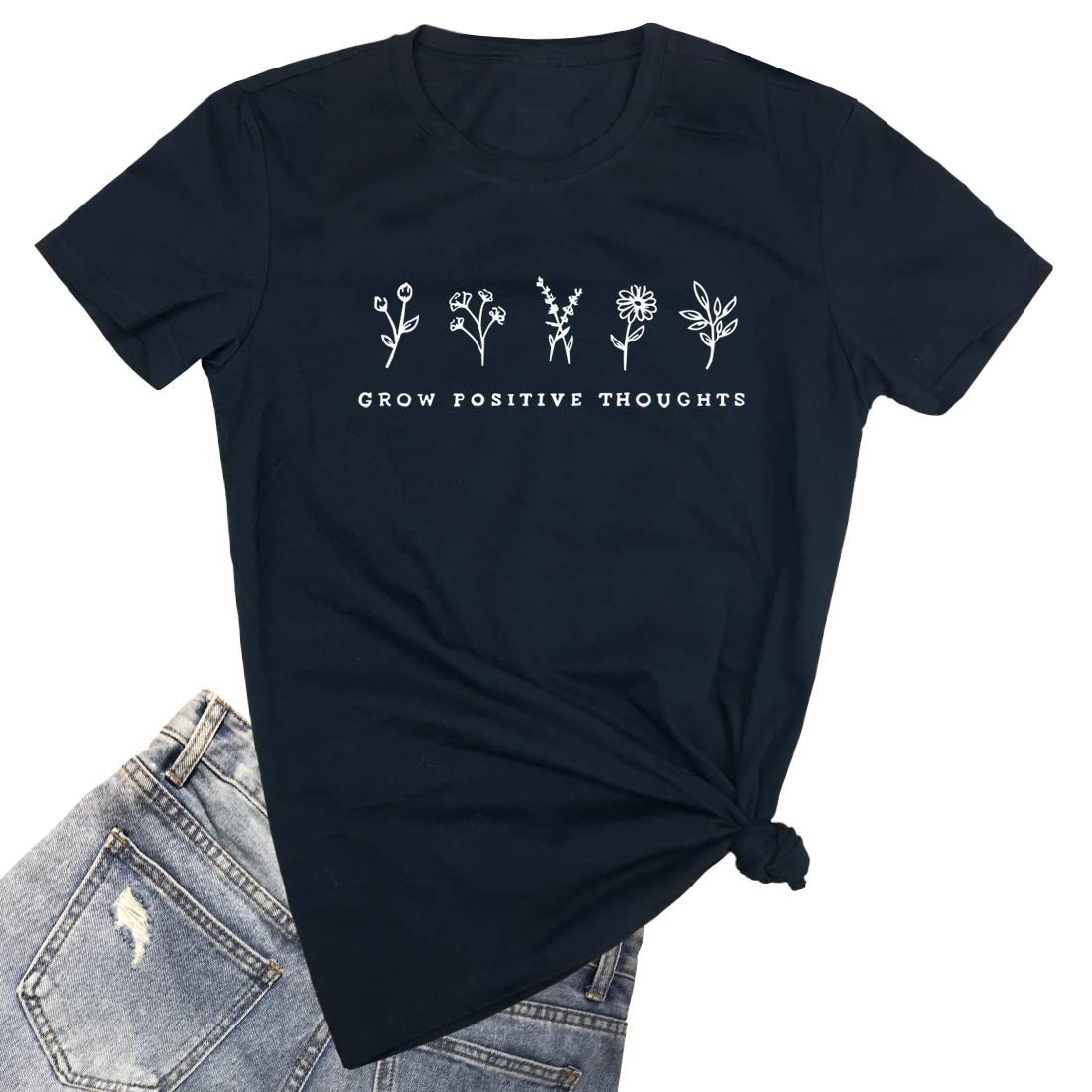 BLACKMYTHWomen Cute Graphic T Shirts Summer Tops