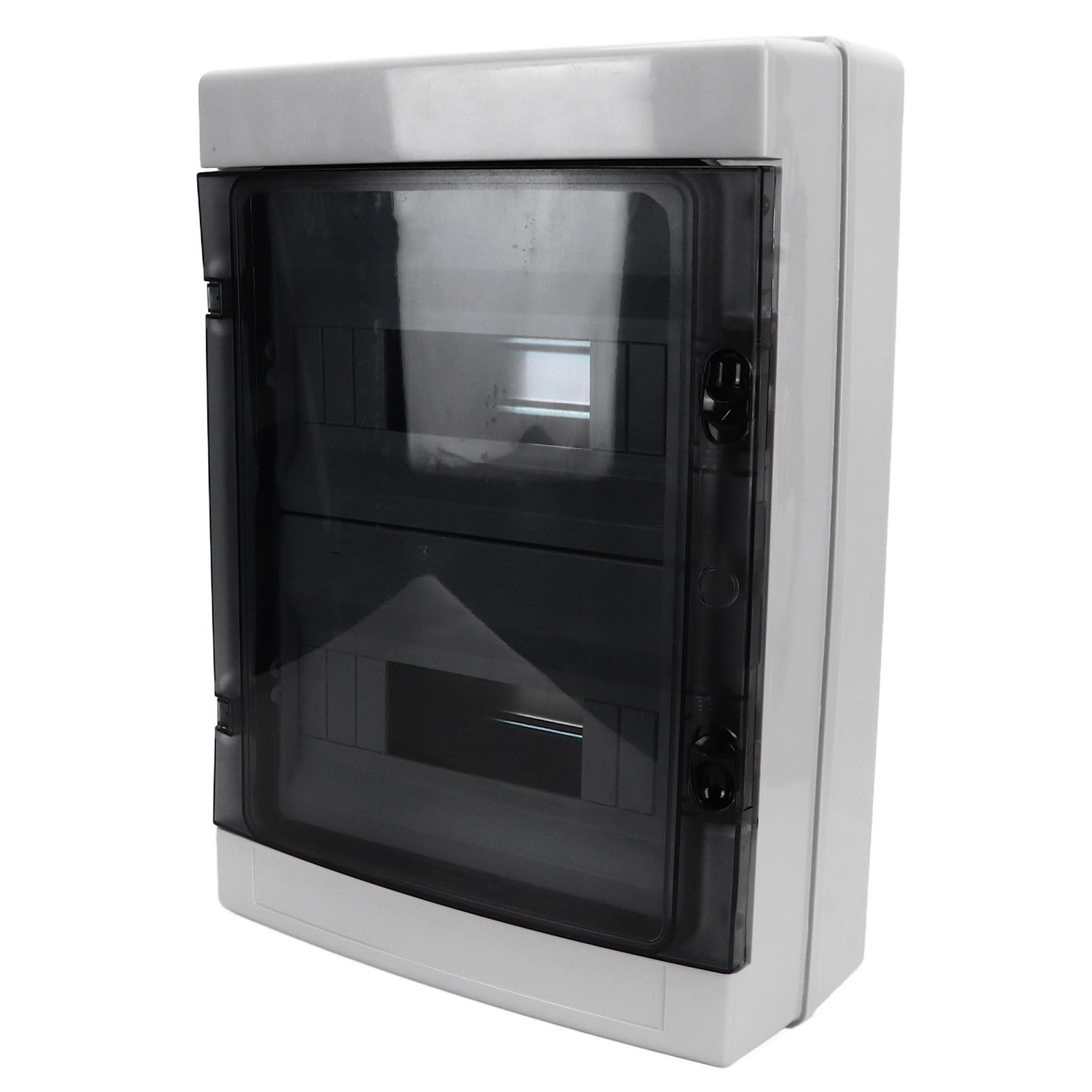 Ejoyous Scatola di Distribuzione Impermeabile, Scatola Interruttore Automatico a 24 Vie ABS più PC IP65 con Coperchio Trasparente di Distribuzione Elettrica per Montaggio a Parete per Comunicazione