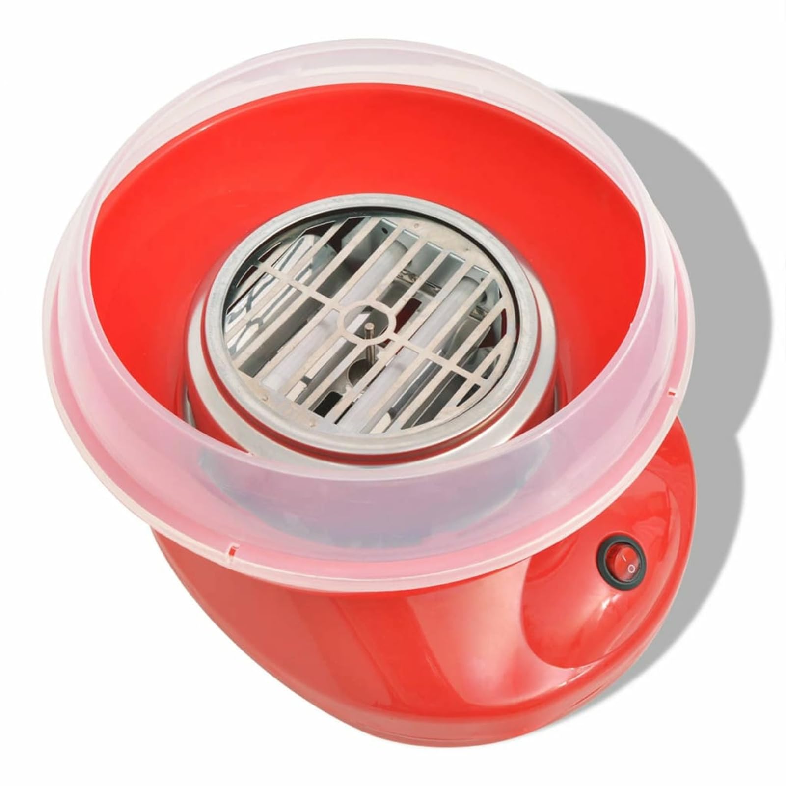 BaraSh Máquina de algodón de azúcar 480 W roja Maquina Algodon Azucar para NiñOs