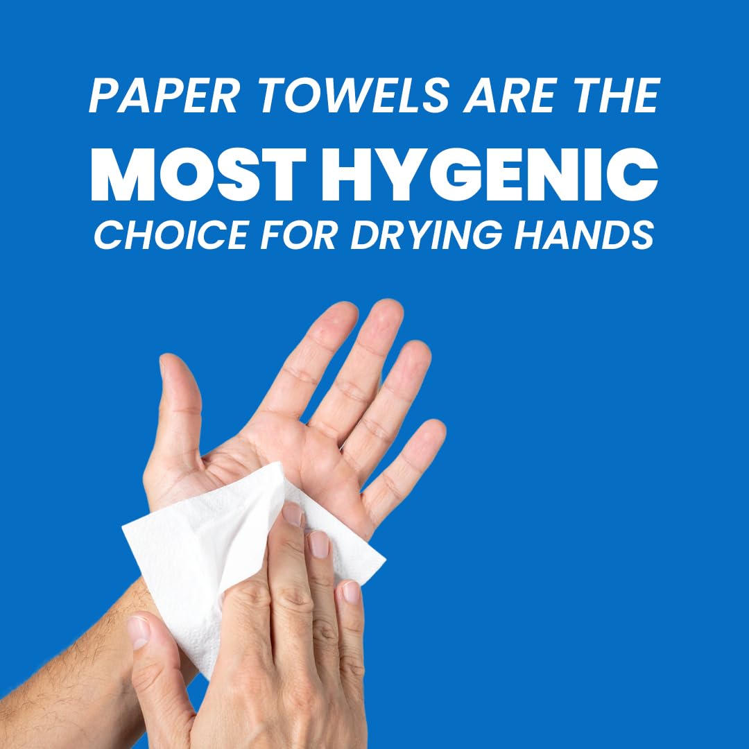 1 Ply Tissue Paper Napkins - Pack of 10 (100 Pulls Per Pack, 1000 Sheets) | Soft & Highly Absorbent Paper Towels, Eco-Friendly, Ideal for Commercial, Home Use, Offices, Kitchens 3