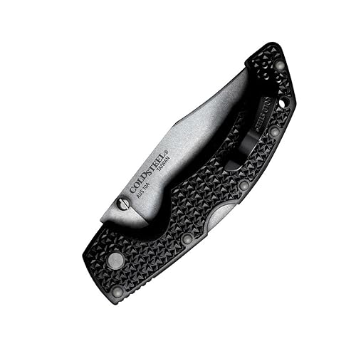 Miniatura 4 de Cold Steel Voyager Series - Cuchillo plegable con cierre de triple eje y clip de bolsillo, Negro, L