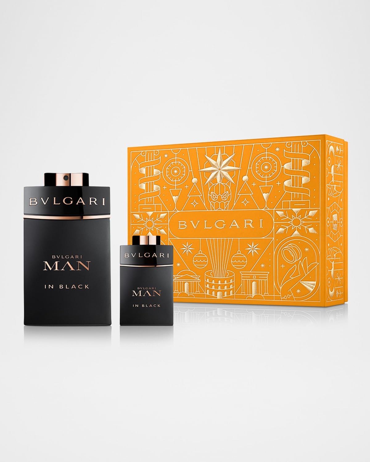 BVLGARI BLACK 香水セット 75ml + ソープ 150g Amazon.com: Bvlgari Man in Black EDP Gift Set (3.4 fl. oz + 0.5 fl