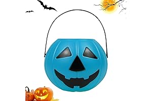 Halloween Pumpkin Candy Bucket: A Spooky Treat for Trick-or-Treaters