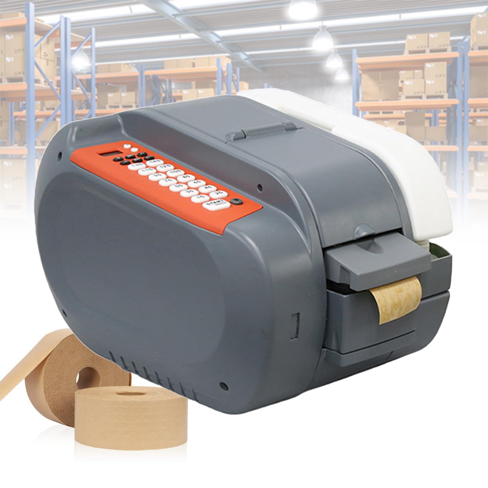 Tagliatrice del nastro attivata dall'acqua, erogatore bagnato del nastro con progettazione anti-inceppamento, velocità 60M/Min, manutenzione facile per l'imballaggio