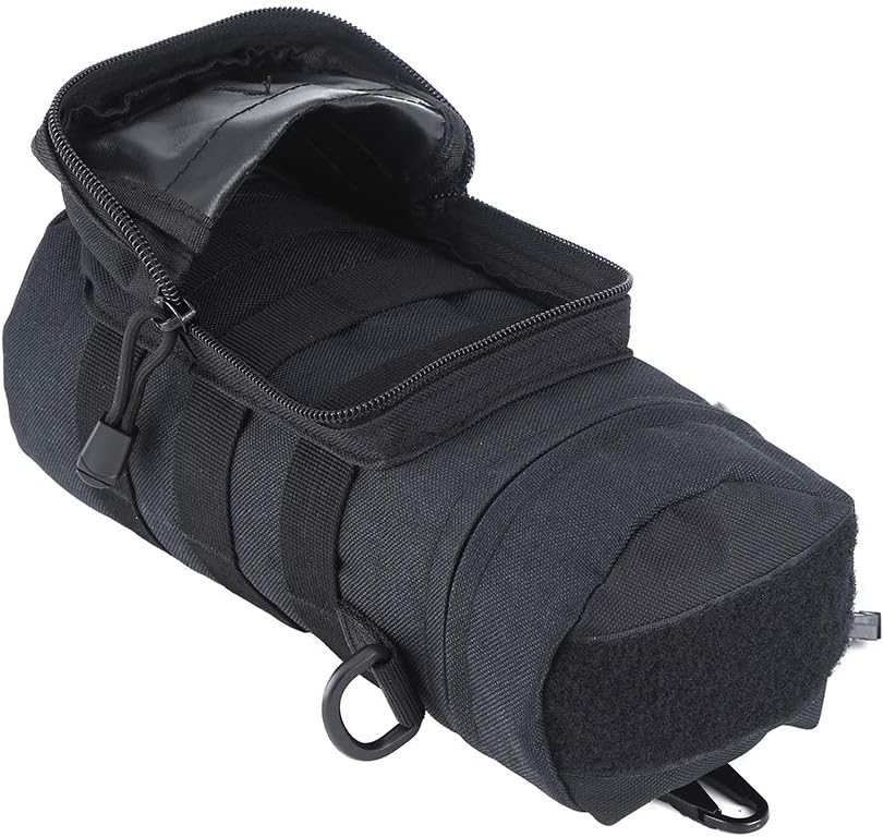 Molle Water Bottle Holder, Tactical Water Bottle Pouches for Backpack with D-Ring Hook - Image 4