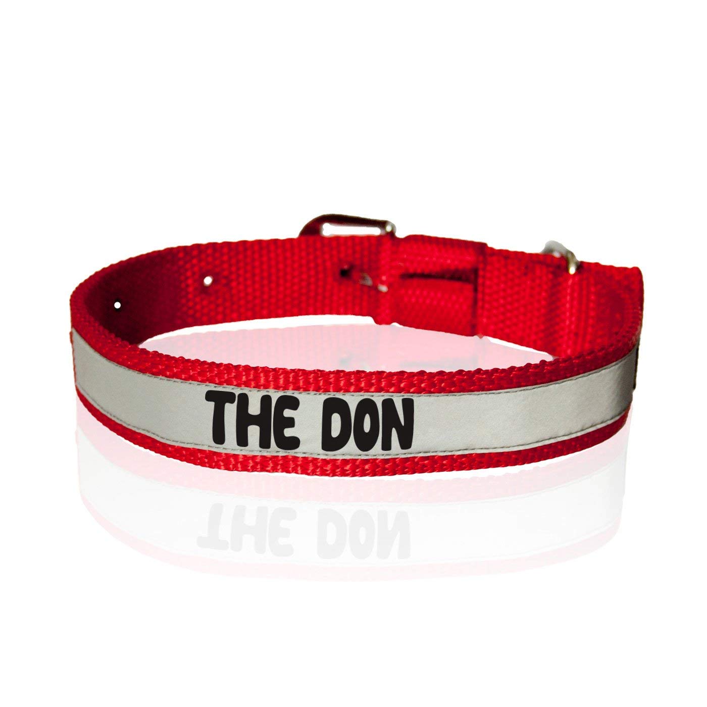 Ruse Pet The Don Printed Reflective Nylon Neck Belt Adjustable Dog Collar for Puppy, Small, Big Dogs. (B086S587M2) Amazon Price History, Amazon Price Tracker