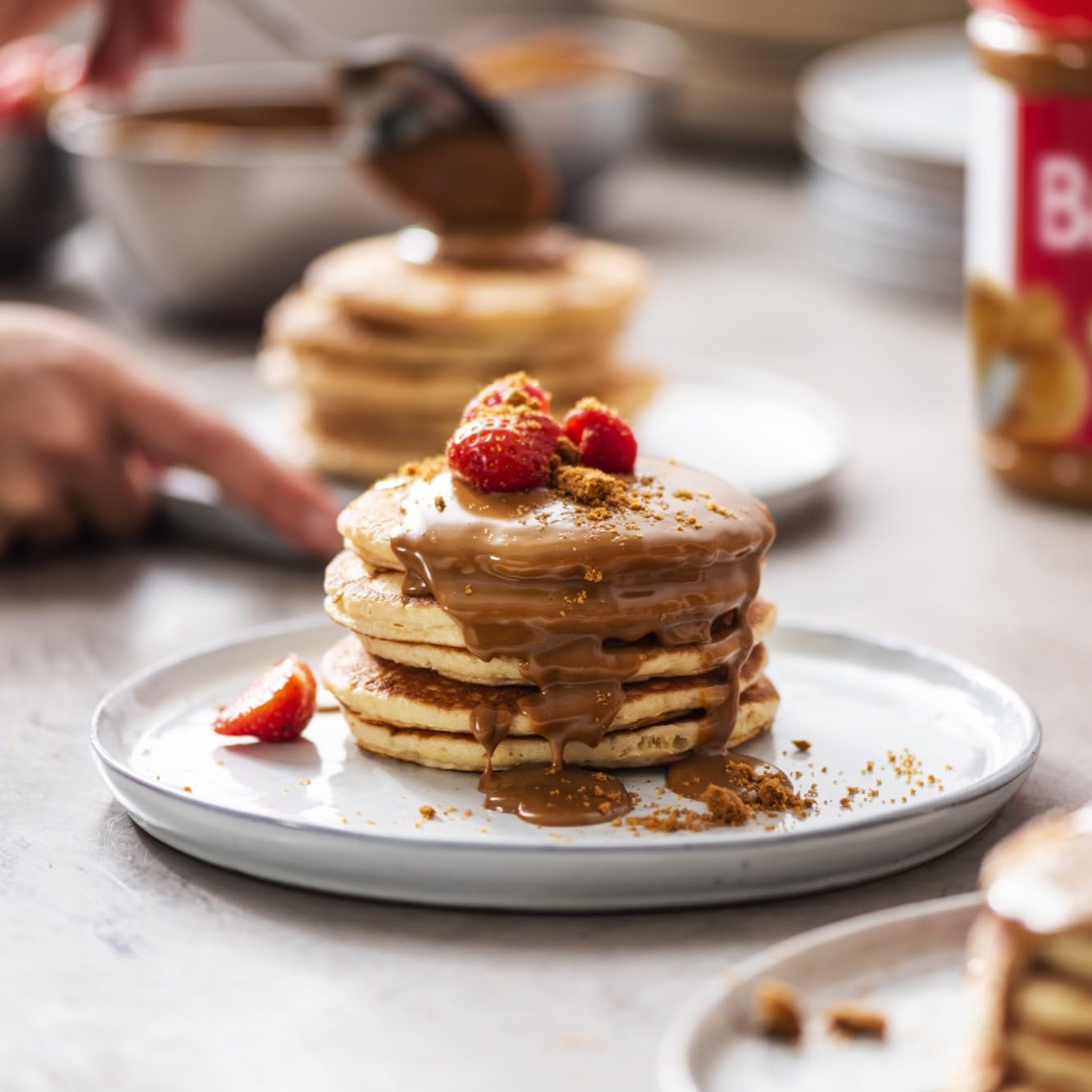 Lotus Biscoff | Crema para Untar | Cremoso | Sabor a Galleta Caramelizada | Vegano | Sin Frutos Secos | Sin Colorantes ni Aromas Añadidos | 3 kg