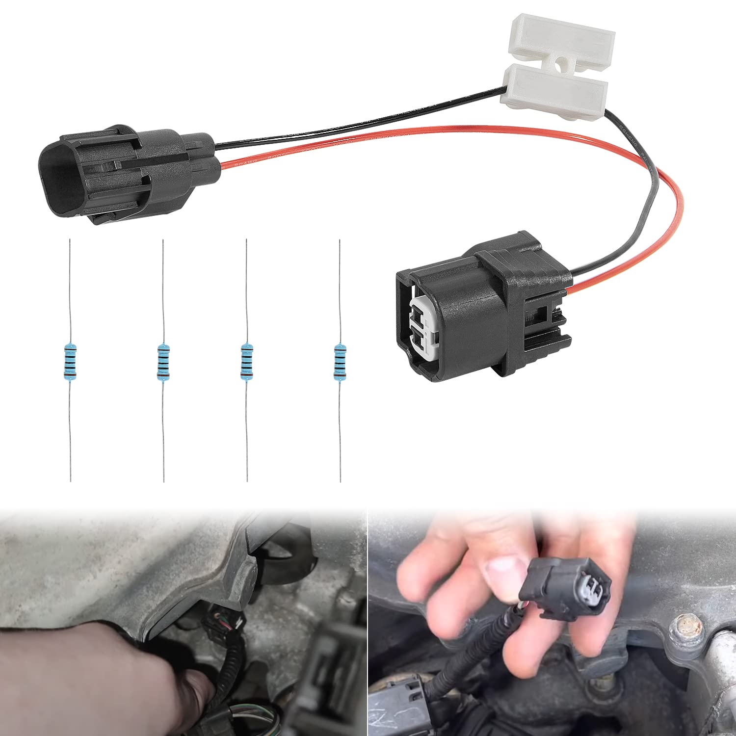 VCM Muzzler Harness Disable Kit Fit for Honda Acura Pilot Accord Ridgeline Odyssey Muzzle, for Honda 3.5L V6 Engine with VCM