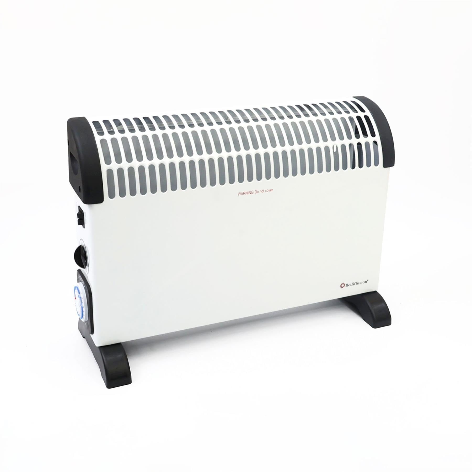 Rediffusion 2000W Convertor Heater With Timer White Each