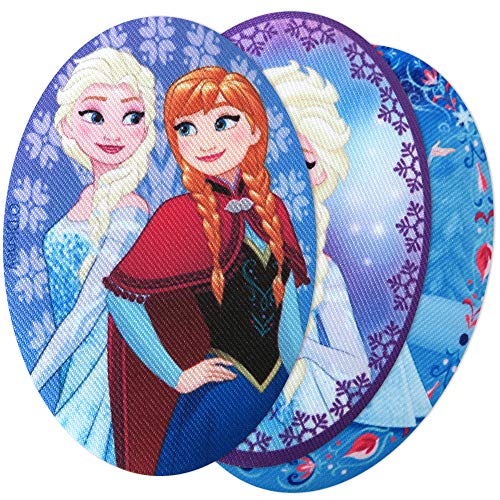 8 toppe serigrafate per bambini da stirare sui