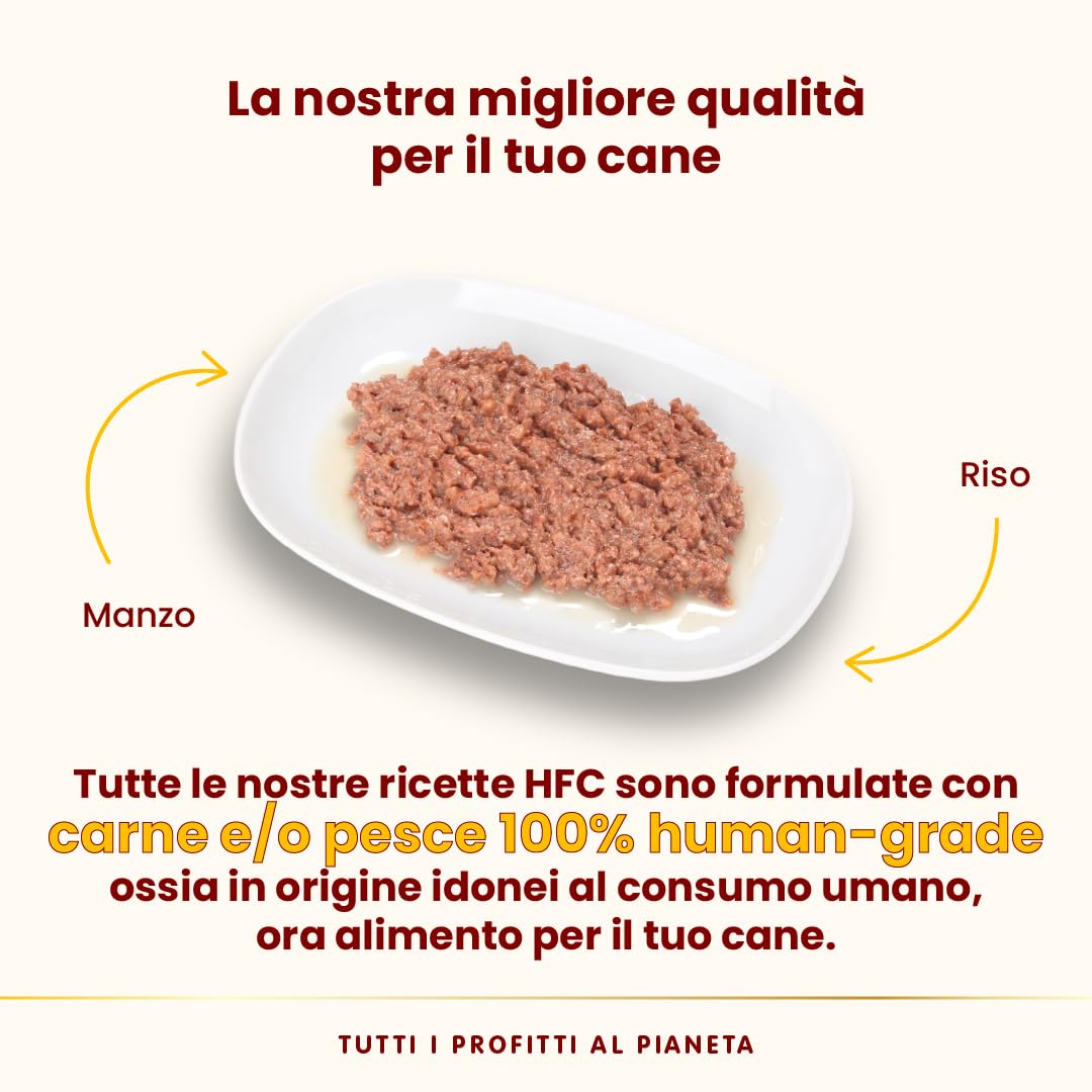 Almo Nature HFC Complete Umido Per Cani - Angus E Fagiolini, Confezione Da 1.445kg (17 Lattine Da 85g) - Foto 11