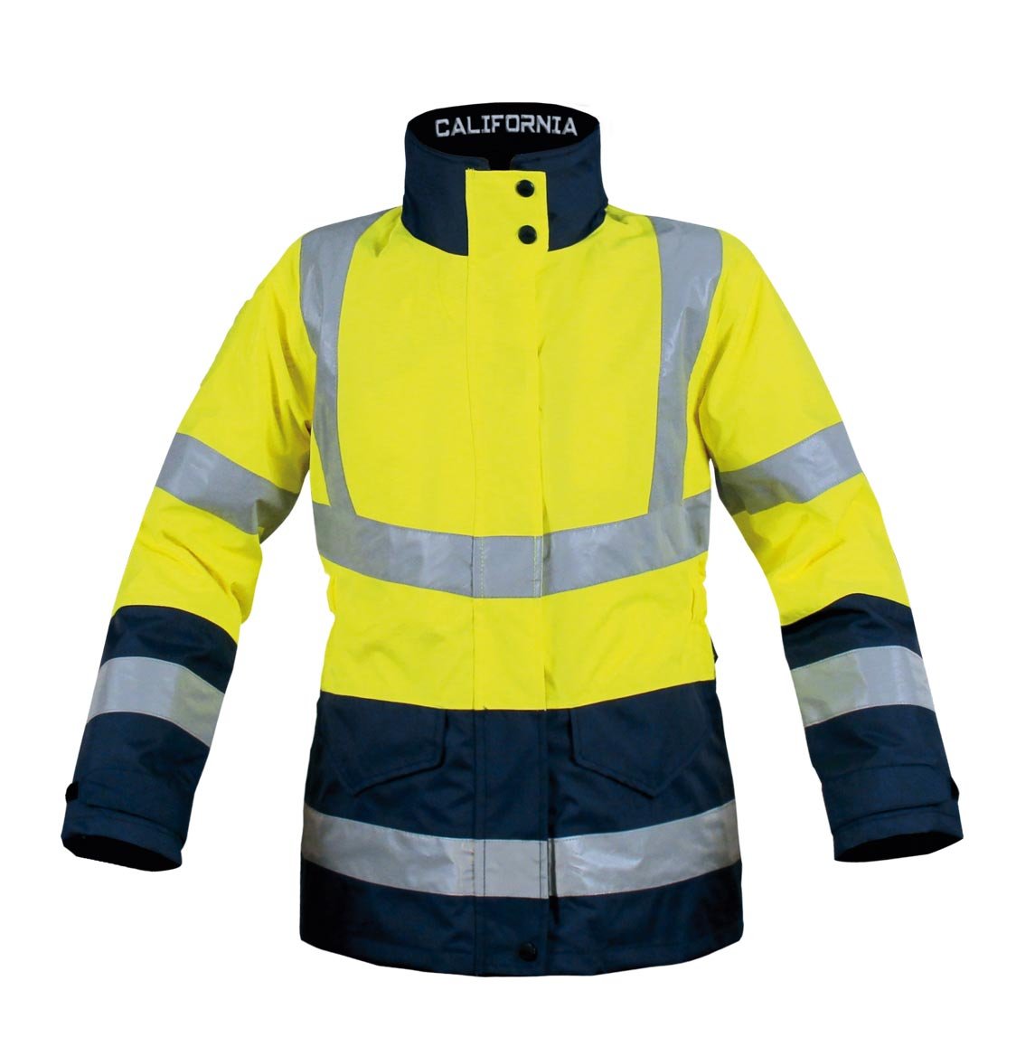 Parka de sécurité T2S XS pour rester visible et protégé du froid sur les voies