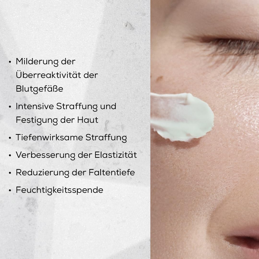 YONELLE Endolifting Gesichtscreme Damen empfindliche Haut mit sichtbaren Äderchen - Verjüngende Nacht Tagescreme Gesicht - Gesichtspflege mit Vitamin P in NANODISCS™ und Peptiden 55ml