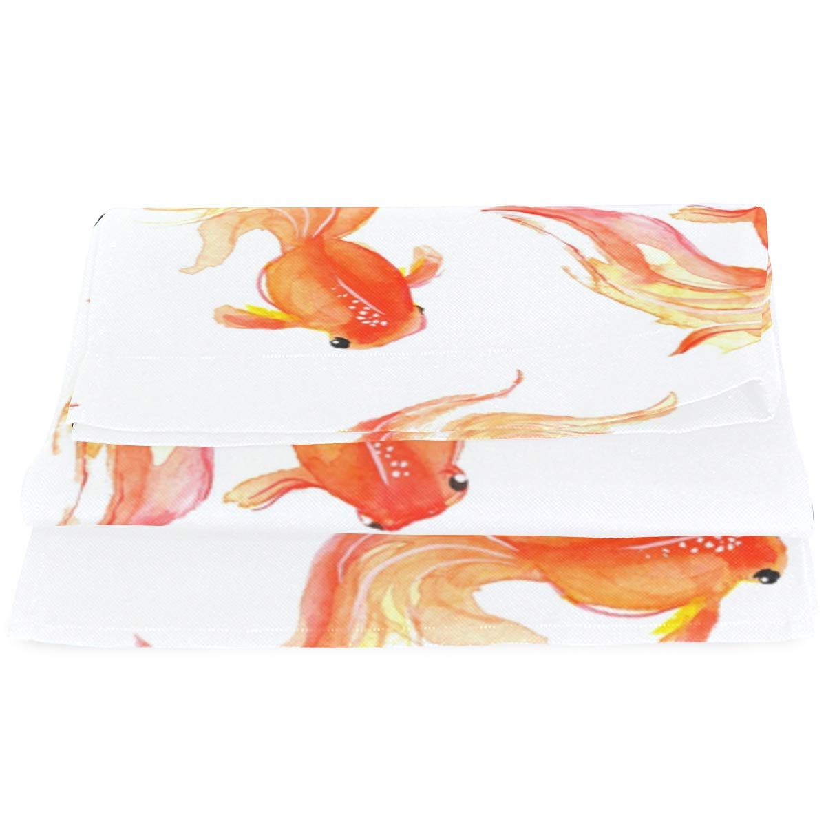 Amazon｜カオリヤ のれん 金魚柄 きんぎょ柄 魚柄 オレンジ 暖簾 幅89