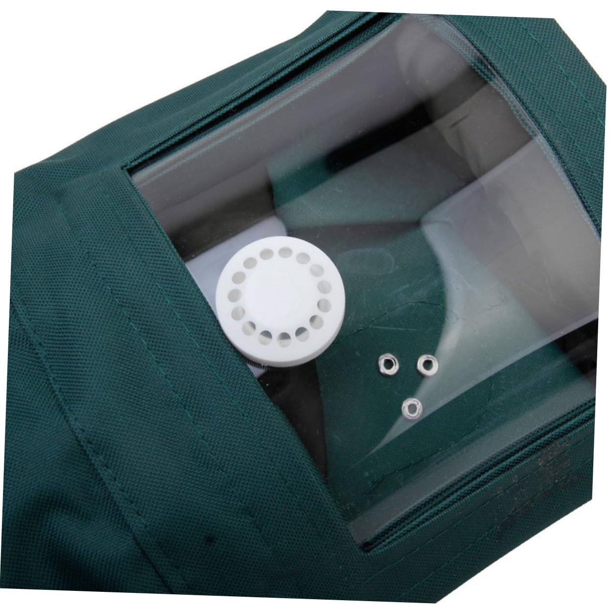 Winddichte Sandstrahlhaube aus Segeltuch mit Transparentem Acrylschild Leichter und Atmungsaktiver Schutz für Mitarbeiter in Zementfabriken und Verpackung